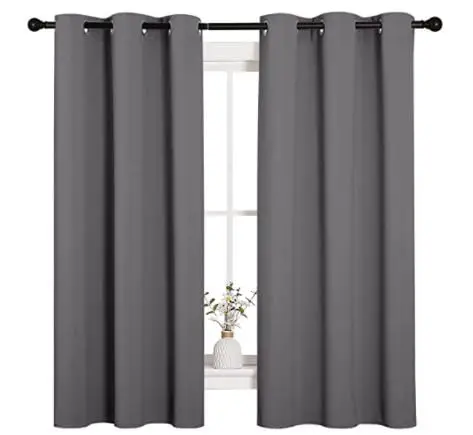 Types Of Curtains 2 types of curtains: Thermal Insulated Grommet Blackout Curtains