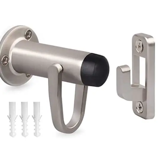 Types Of Door Stops 7 types of door stops: HOMOTEK Heavy Duty Latch Hook Stop