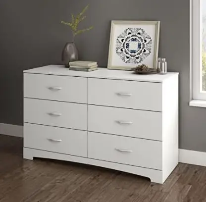Types Of Dressers 3 types of dressers: 6-Drawer Double Dresser-Pure White