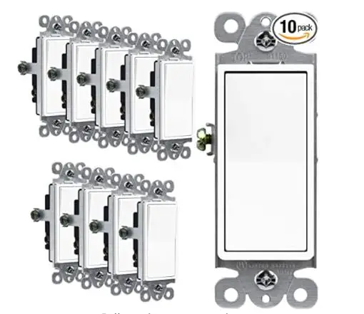 Types Of Light Switches 2 types of light switches: Decorator Paddle Rocker Light Switch