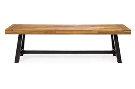 Types Of Benches 3 types of benches: Carlisle Outdoor Rustic Metal Bench