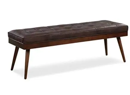 Types Of Benches 2 types of benches: Leather Modern Bench Seat