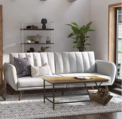 Types Of Futons 6 Types of Futons: Novogratz Brittany Sofa Futon