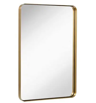 Types Of Glass 3 types of glass: Brushed Metal Wall Mirror
